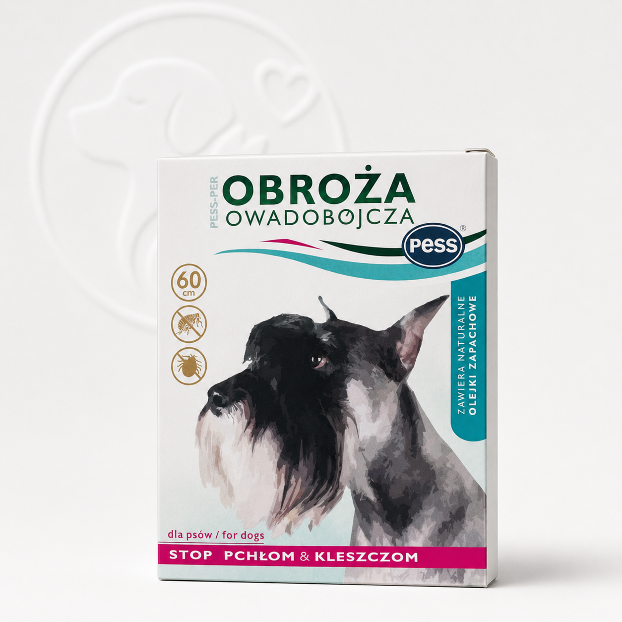 Obroża owadobójcza zapachowa (60cm) – Pielęgnacja dla psa