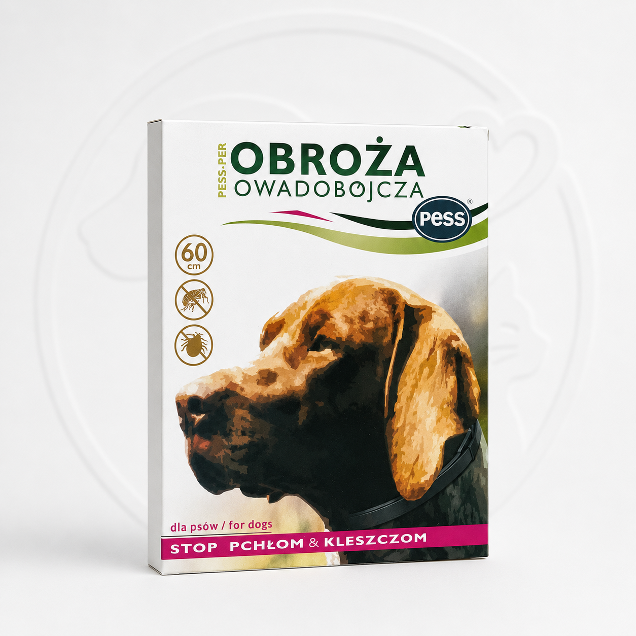 Obroża owadobójcza (60cm) – Pielęgnacja dla psa