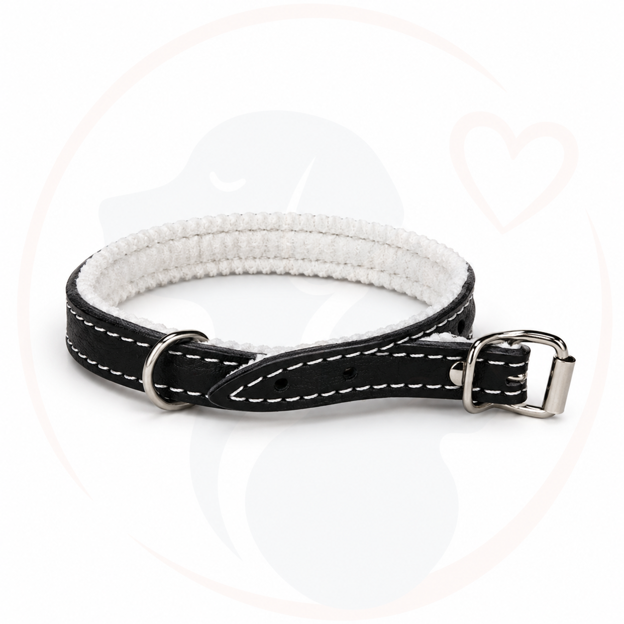 Obroża czerwona (35cm) – Spacer dla psa